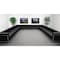 Flash Furniture 16 pcs. Living Room Set, 169" x 27-1/4", Upholstery Color: Black ZB-IMAG-U-SECT-SET3-GG - alternate 1