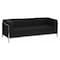 Flash Furniture Sofa, 28-3/4" x 27-1/4", Upholstery Color: Black ZB-IMAG-SOFA-GG - alternate 1