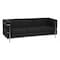 Flash Furniture Sofa, 28-1/2" x 27-1/2", Upholstery Color: Black ZB-REGAL-810-3-SOFA-BK-GG - alternate 1