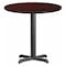 Flash Furniture Round Mahogany Laminate Table w/Rnd Base, 30", Mahogany XU-RD-30-MAHTB-T2222-GG - alternate 1