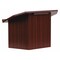 Flash Furniture Foldable Tabletop Lectern, Mahogany, 27" W, 16.25" L, 19" H, Laminate, Red MT-M8833-LECT-GG - alternate 1