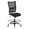 Flash Furniture Drafting Chair Mesh Draft Chair, 400 lb., Black, 20" to 26" Height, Mesh, Black WL-5029SYG-D-GG - alternate 1