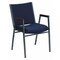 Flash Furniture Fabric Stack Armchair, Navy XU-60154-NVY-GG - alternate 1