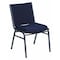Flash Furniture Fabric Stack Chair, Navy XU-60153-NVY-GG - alternate 1