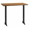 Flash Furniture Rectangle Natural Laminate Table, Laminate Top, Wood Grain XU-NATTB-3048-T0522B-GG - alternate 1