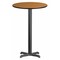Flash Furniture Round Natural Laminate Table, Natural XU-RD-24-NATTB-T2222B-GG - alternate 1