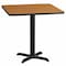 Flash Furniture Square Natural Laminate Table, Laminate Top, Wood Grain XU-NATTB-2424-T2222-GG - alternate 1