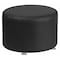 Flash Furniture Ottoman, 24" x 16-1/2", Upholstery Color: Black ZB-803-RD-24-BK-GG - alternate 1