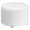 Flash Furniture Ottoman, 24" x 16-1/2", Upholstery Color: White ZB-803-RD-24-WH-GG - alternate 1