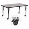 Flash Furniture Rectangle Activity Table, Laminate, Grey XU-A3072-REC-GY-T-P-CAS-GG - alternate 1