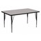 Flash Furniture Rectangle Activity Table, Laminate, Grey XU-A3048-REC-GY-T-P-GG - alternate 1