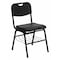 Flash Furniture Hercules Chair, 16-1/4 in W 20-1/2" L 29-1/2" H, Plastic Seat RUT-GK01-BK-BAS-GG - alternate 1