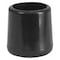 Flash Furniture Replacement Cap, Black LE-L-3-BK-CAPS-GG - alternate 1