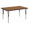 Flash Furniture Rectangle Activity Table, Laminate, Wood Grain XU-A3672-REC-OAK-T-P-GG - alternate 1
