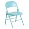 Flash Furniture Tantalizing Teal Folding Chair HF3-TEAL-GG - alternate 1