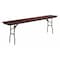 Flash Furniture Rectangle Training Table, Laminate Top, Wood Grain YT-1896-HIGH-WAL-GG - alternate 1