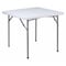 Flash Furniture Square Folding Table, Plastic Top, White RB-3434-GG - alternate 1