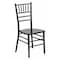 Flash Furniture Hercules Chiavari Chair, Black Back, 15-3/4 in W 18" L 36-1/4" H XS-BLACK-GG - alternate 1