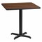 Flash Furniture Square Laminate Table, Laminate Top, Wood Grain XU-WALTB-2424-T2222-GG - alternate 1