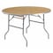 Flash Furniture Round Folding Table, Wood Top, Wood Grain XA-48-BIRCH-M-GG - alternate 1