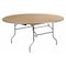 Flash Furniture Round Folding Table, 66" W, 66" L, 30" H, Wood Top, Wood Grain XA-66-BIRCH-M-GG - alternate 1