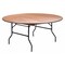 Flash Furniture Round Folding Table, Wood Top, Wood Grain YT-WRFT66-TBL-GG - alternate 1