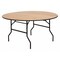 Flash Furniture Round Folding Table, Wood Top, Wood Grain YT-WRFT60-TBL-GG - alternate 1