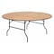Flash Furniture Round Folding Table, Wood Top, Wood Grain YT-WRFT72-TBL-GG - alternate 1