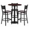 Flash Furniture Round Mahogany Bar Table, Rnd w/Mah Seats, 30", Laminate Top, Wood Grain MD-0017-GG - alternate 1