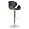 Flash Furniture Beechwood Barstool w/Curved Back, Blk SD-2203-BEECH-GG - alternate 1