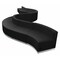 Flash Furniture 10 pcs. Living Room Set, 25-1/4" to 118" x 27", Upholstery Color: Black ZB-803-400-SET-BK-GG - alternate 1
