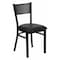 Flash Furniture Hercules Restaurant Chair, Black Back, 17-1/4 in W 20" L 33-1/4" H XU-DG-60115-GRD-BLKV-GG - alternate 1