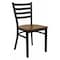 Flash Furniture Hercules Restaurant Chair, 16-1/2 in W 17" L 32-1/4" H XU-DG694BLAD-CHYW-GG - alternate 1