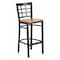 Flash Furniture Restaurant Stool, Window Bck, Natural Sea XU-DG6R7BWIN-BAR-NATW-GG - alternate 1