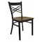 Flash Furniture Hercules Restaurant Chair, 16-1/2 in W 17" L 32-1/4" H XU-6FOBXBK-MAHW-GG - alternate 1