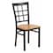 Flash Furniture Hercules Restaurant Chair, 16-1/2 in W 20" L 36-1/2" H XU-DG6Q3BWIN-NATW-GG - alternate 1