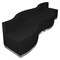 Flash Furniture 4 pcs. Living Room Set, 25-1/4" to 31-1/2" x 27", Upholstery Color: Black ZB-803-730-SET-BK-GG - alternate 1
