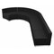 Flash Furniture 5 pcs. Living Room Set, 25-1/4" to 89-1/2" x 27", Upholstery Color: Black ZB-803-470-SET-BK-GG - alternate 1