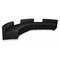Flash Furniture 5 pcs. Living Room Set, 25-1/4" to 52" x 27", Upholstery Color: Black, Series: Alon ZB-803-810-SET-BK-GG - alternate 1