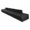 Flash Furniture 6 pcs. Living Room Set, 25-1/4" to 25-1/2" x 27", Upholstery Color: Black, Series: Alon ZB-803-640-SET-BK-GG - alternate 1