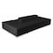 Flash Furniture 6 pcs. Living Room Set, 25-1/4" to 51" x 27", Upholstery Color: Black ZB-803-690-SET-BK-GG - alternate 1