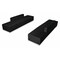 Flash Furniture 6 pcs. Living Room Set, 25-1/4" to 25-1/2" x 27", Upholstery Color: Black ZB-803-700-SET-BK-GG - alternate 1