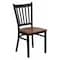 Flash Furniture Hercules Restaurant Chair, 17 in W 20-1/4" L 34-1/4" H XU-DG-6Q2B-VRT-CHYW-GG - alternate 1