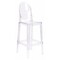 Flash Furniture Revna Ghost Barstool with Oval Back in Revna Transparent Crystal OW-GHOSTBACK-29-GG - alternate 1