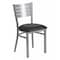 Flash Furniture Hercules Restaurant Chair, Black Back, 16-1/2 in W 19" L 33-/2" H XU-DG-60401-BLKV-GG - alternate 1