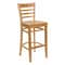 Flash Furniture Barstool, Natural Wood, Ladder Back XU-DGW0005BARLAD-NAT-GG - alternate 1