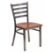 Flash Furniture Hercules Restaurant Chair, 16-1/2 in W 17" L 32-1/4" H XU-DG694BLAD-CLR-CHYW-GG - alternate 1
