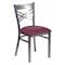Flash Furniture Hercules Restaurant Chair, Tan Back, 16-1/2 in W 17" L 32-1/4" H, Vinyl Seat XU-6FOB-CLR-BURV-GG - alternate 1