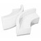 Flash Furniture 4 pcs. Living Room Set, 25-1/4" to 67" x 27", Upholstery Color: White ZB-803-840-SET-WH-GG - alternate 1