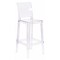 Flash Furniture Ghost Barstool, Square Back OW-SQUAREBACK-29-GG - alternate 1